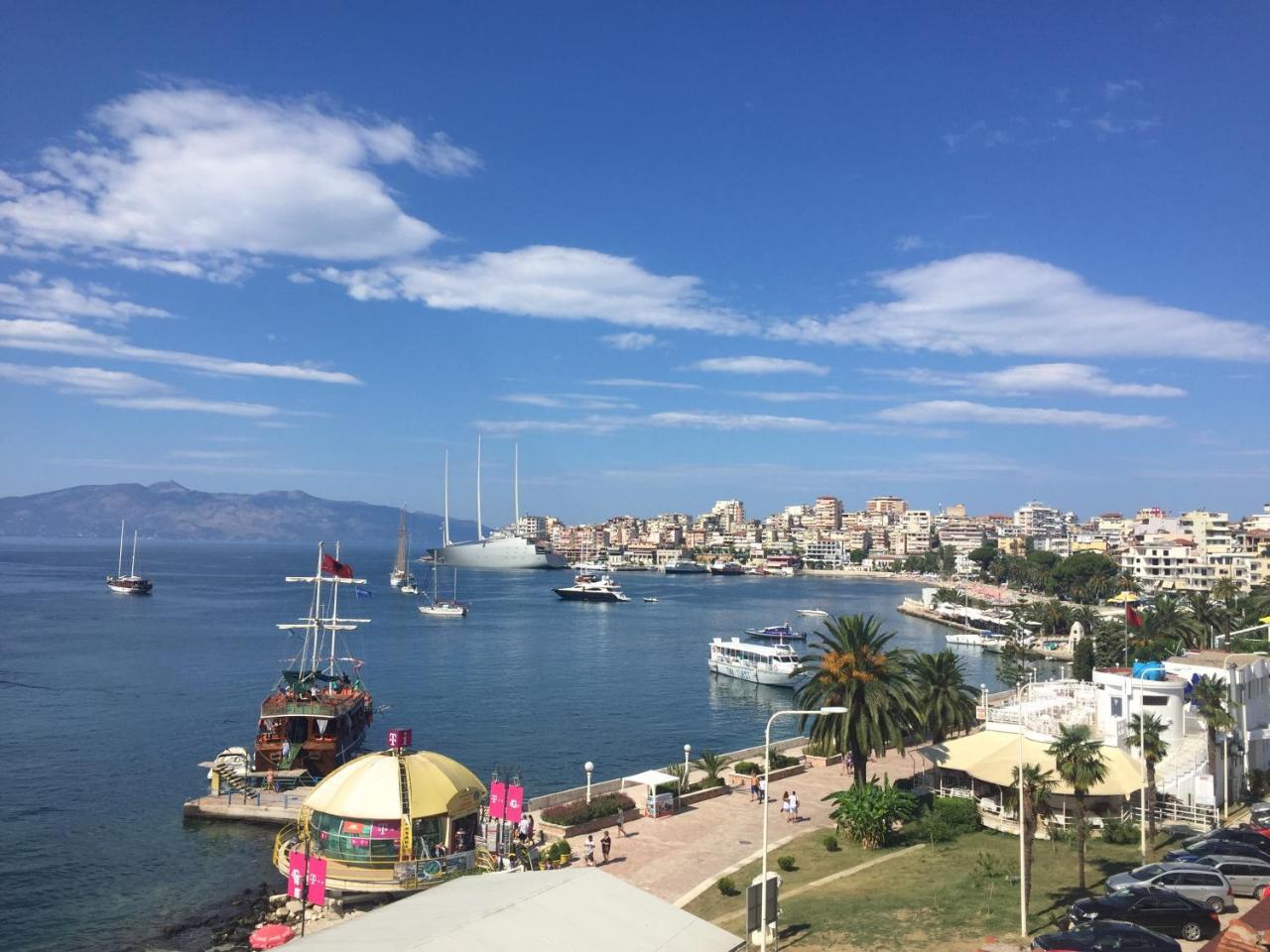 Caramel Sun Apartment Sarandë Dış mekan fotoğraf